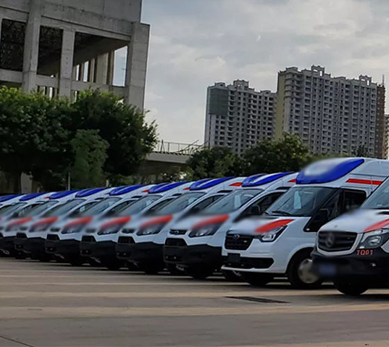 南江县服务车队展示