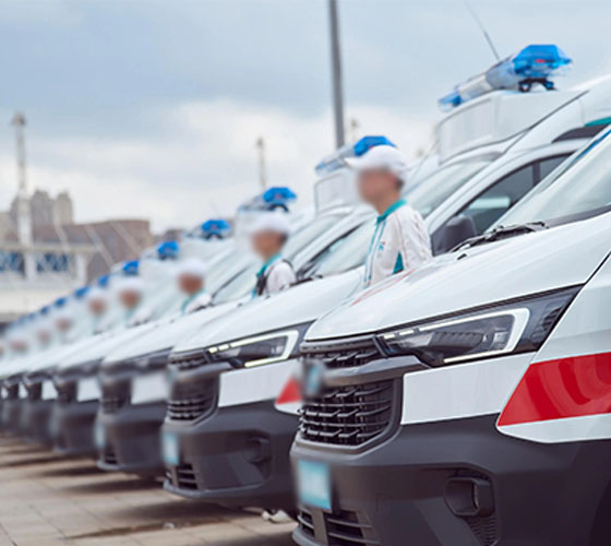 南江县服务车队展示